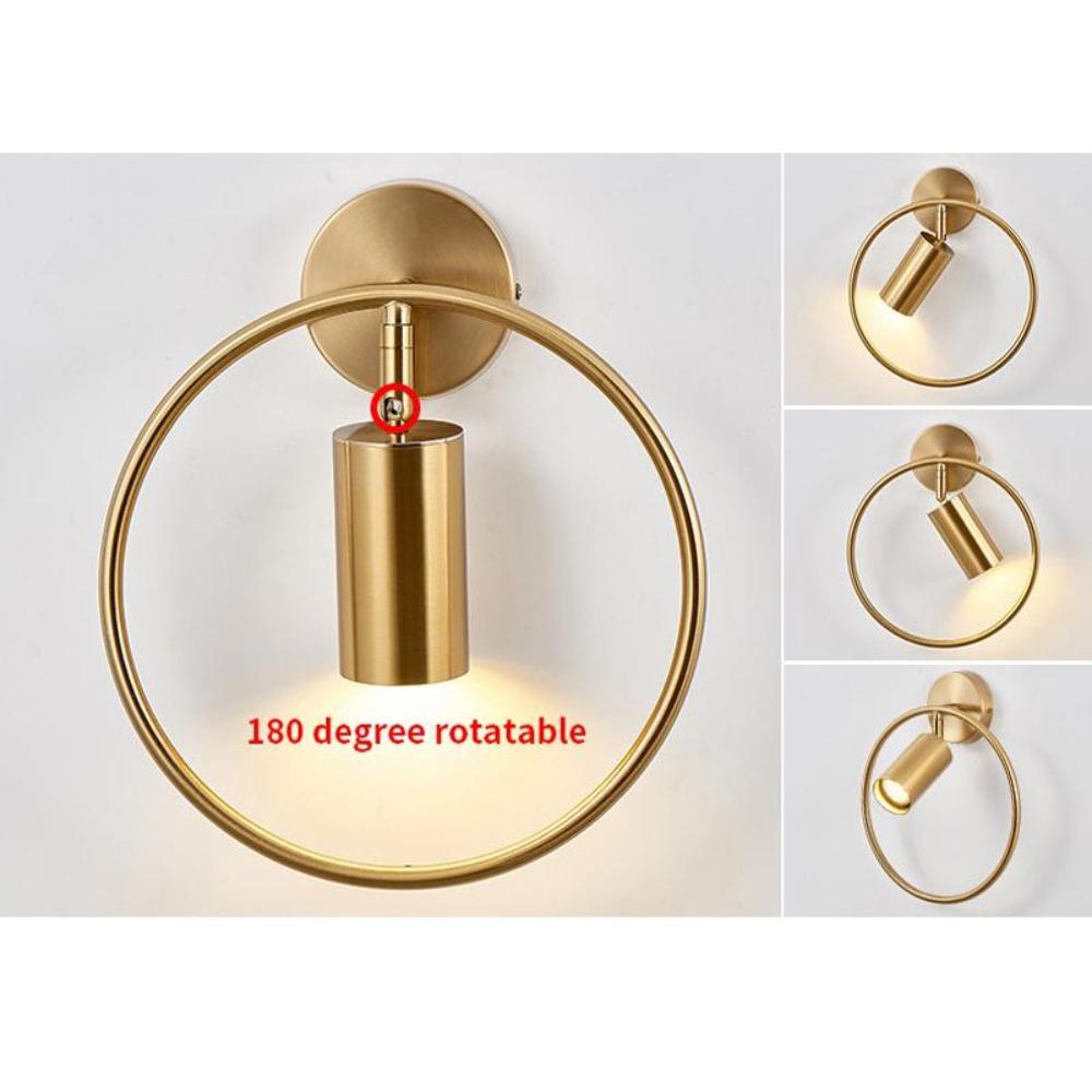 Vnitřní osvětlení E27 COB nástěnné svítidlo Celokovový jediný světelný zdroj Válec Galvanické pokovování Šatní skříň Prodejna Výloha Spotlight