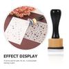 1Set Mini Ink Blending Tool Wooden Handle Sponge Paint Brush for DIY Crafts Scrapbooking Card Making Painting Supplies