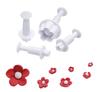 Flower Punch Cutter 4 Pieces Cutters Molds