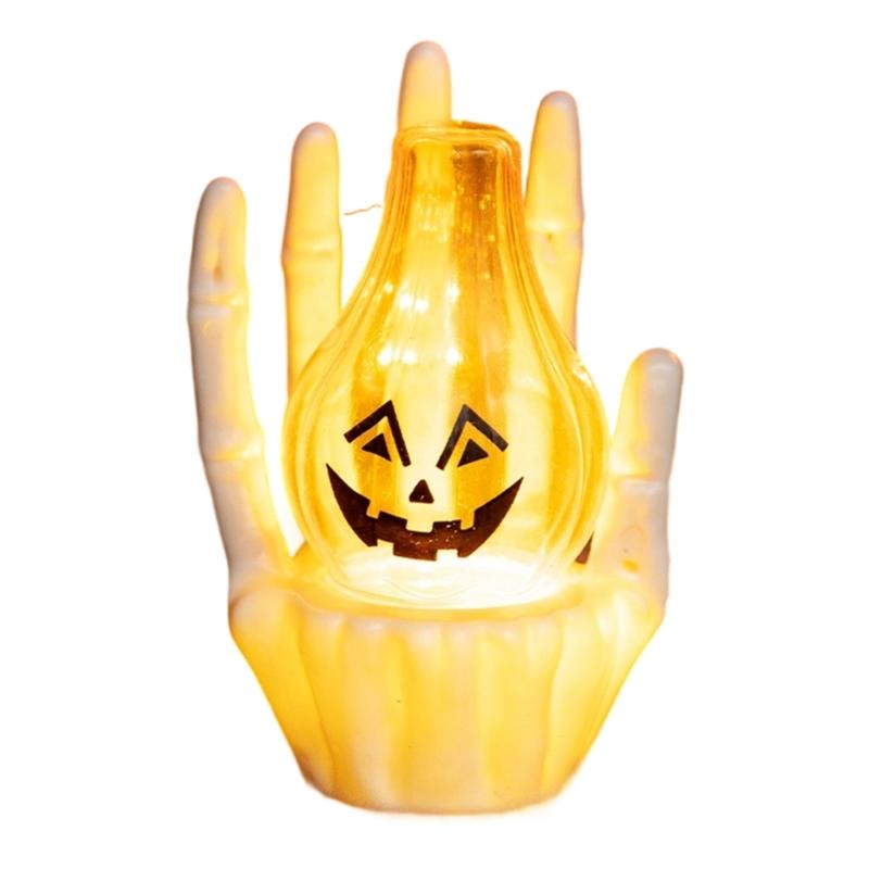 Portable Specters Hand LED Lantern Indoor Outdoor Festival Decors For Halloween Christmas Event