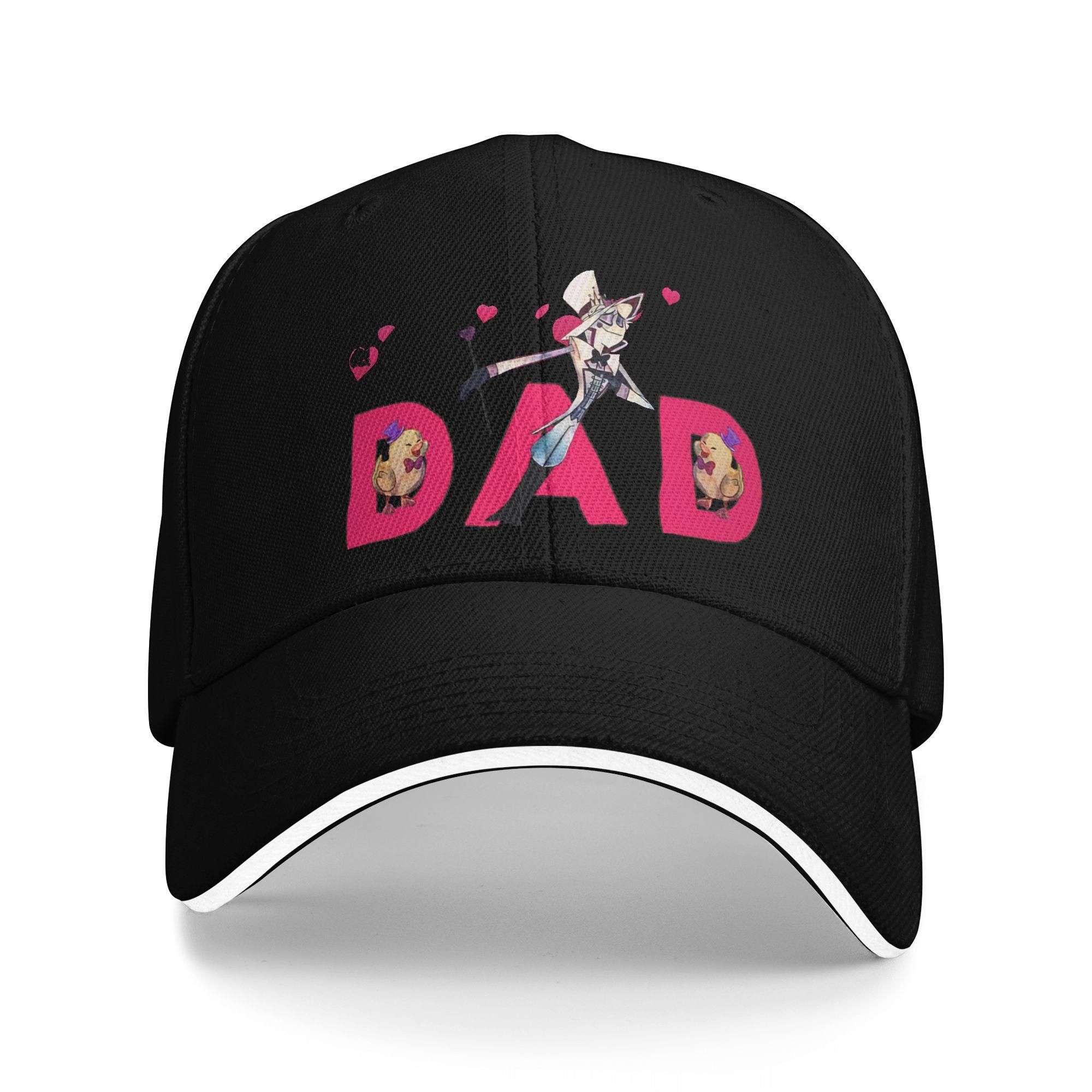 

hazbins hotels alastor vox 2 Golf Cap Accessories Classic Dad Hat For Unisex Women Golf Headewear Adjustable One Size