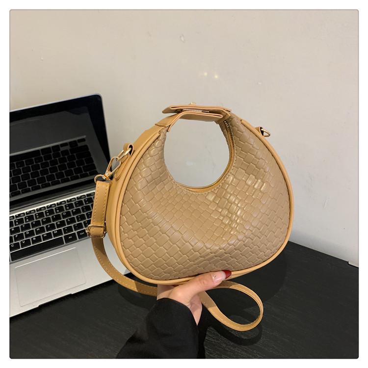 2025 Ρετρό Γυναικεία Τσάντα Χιαστί Σχήμα Ημισελήνου – Ειδικού Σχεδιασμού Τσάντα Ώμου