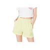 New MLB Mlb Base Logo Casual Shorts Women's Yellow 3FSPB0323-50YEL