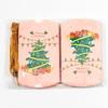 20-60 Stück Weihnachten Bronzing Kleine Geschenkbox Feiertagsparty Süßigkeiten Keks Snack Geschenk Mode Einfache Verpackung Kissenform Karton