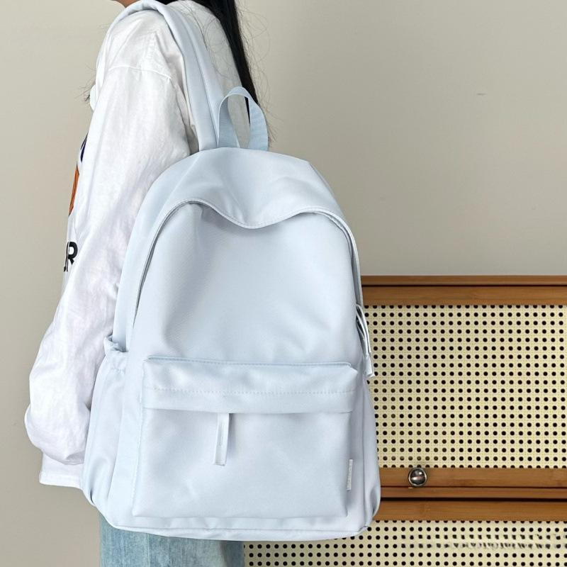 

Стильний однотонний рюкзак для дівчат середньої школи та студентів коледжу