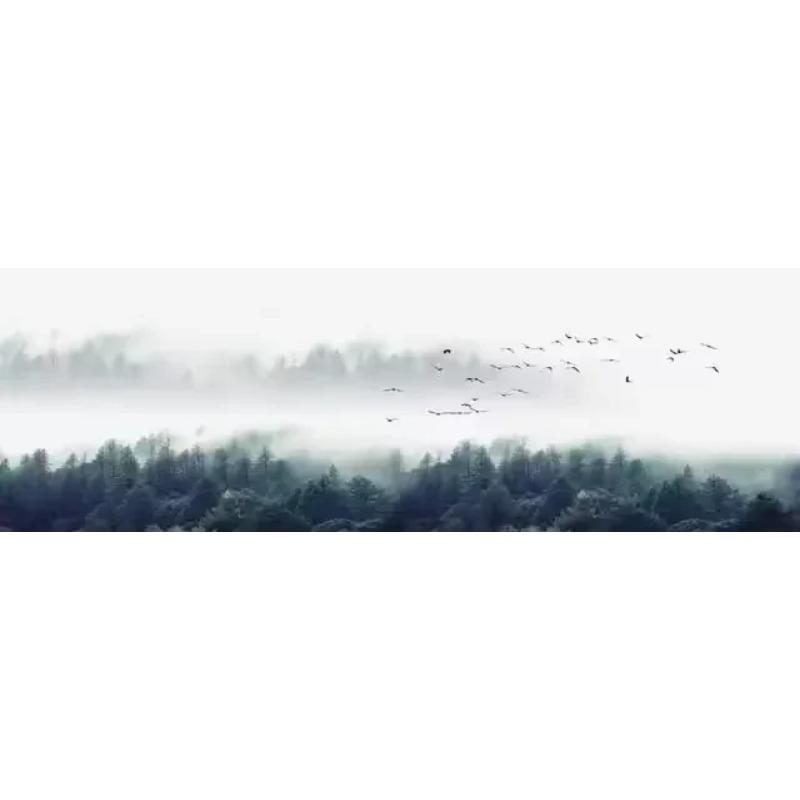 Modrá obloha Západ slnka Prímorská krajina Maľba na plátno Nástenná maľba Krajina Plagátové výtlačky Nástenné umenie Spálňa Obývacia izba Moderná Dekoratívna maľba