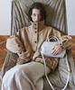 SIYAZU Siot4213 Suede High-Neck Blouson_Beige