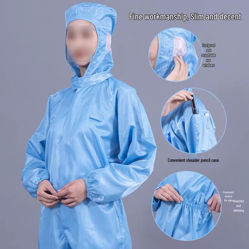 Anti-static Cleanroom Jumpsuit