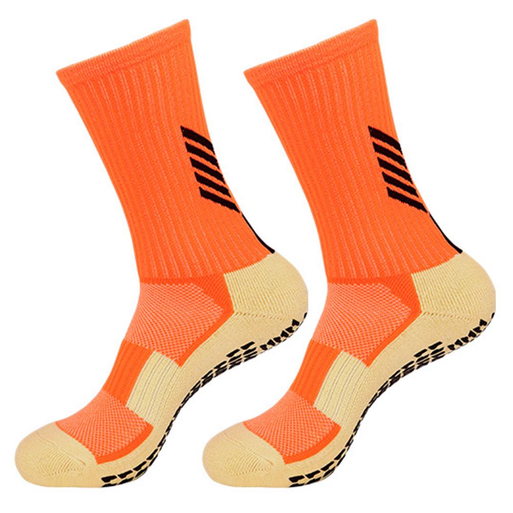 

LINGTU CJM614 Autumn Winter Anti-Slip Middle Tube Professional Soccer Socks for Children, Size S Orange