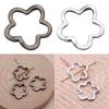 20pcs 16x16mm Flower Charm Beads Antique Silver Bronze Color Flower Charm Spacer Beads Flower Spacer Beads Charm