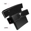 2Pcs Multifunctional Car Seat Crevice Storage Box Seat Gap Slit Pocket Manager For Tesla Model 3 Model S Model X Y Roadster Performance