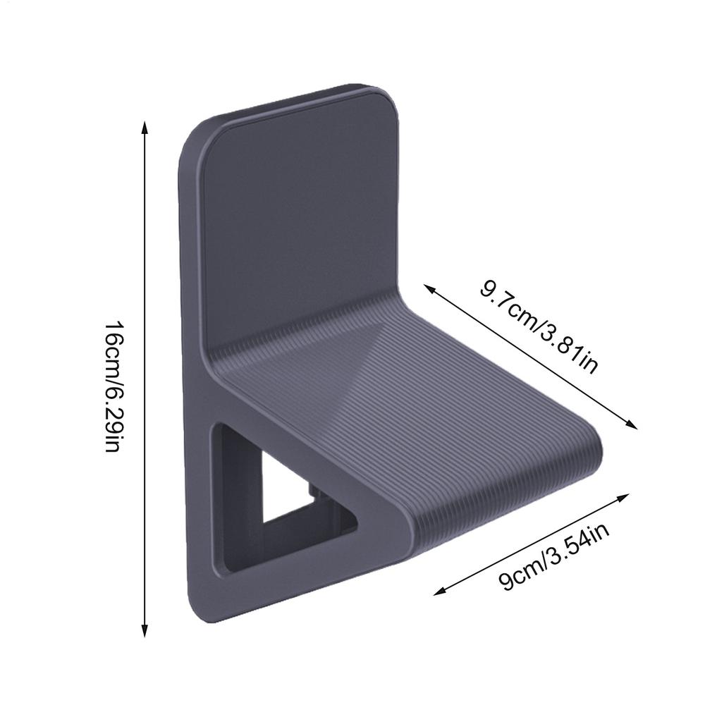 Badezimmer Dusche Fußstütze Rasieren Bein Stufe Hilfe Griffhalter Pedal Stufe Einfache Installation Rutschfestes Fußpedal Füße waschen