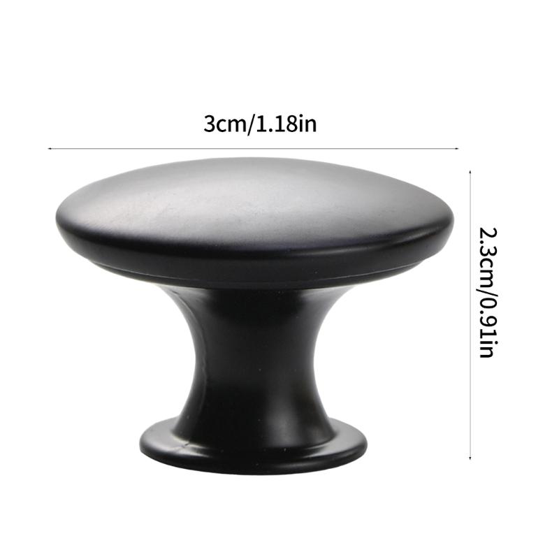 12Pcs Drawer Pulls Stainless Steel Dressers Knob Cupboard Handle Modern Furniture Handle Round Bedside Cabinet Pull