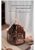 Wooden Rotating Makeup Brush and Lipstick Organizer with Large Capacity