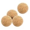 4Pcs Football Table Natural Cork Foosballs Cork Foosball Table Soccer Sports Foosball Soccer Replacements