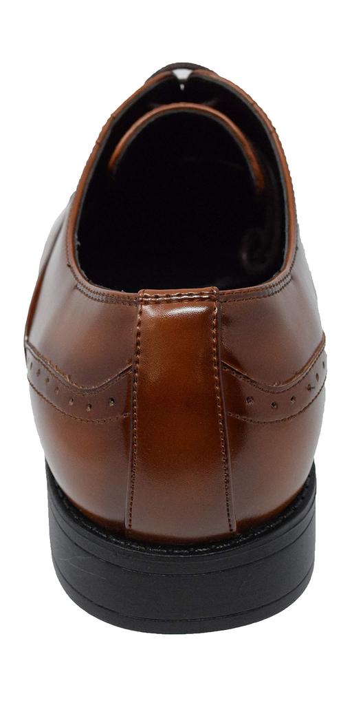 Kobe Liberal Men's Business Shoes (Domestic Retailer) Straight-Tip Wingtip Men's Shoes LB208 (Size 28.0, Black)