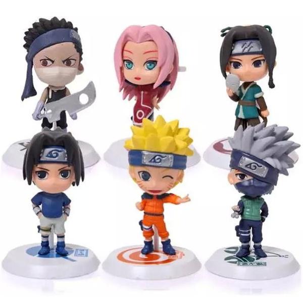 BURNING Anime Action Figure 6PCS Naruto 9CM Doll Toys Anime Heroes Cartoon Characters Room Decoration Collectible Best BURNING Anime Action Figure 6PCS Naruto 9CM Doll Toys Anime Heroes Cartoon Characters Room Decoration Collectible Best