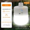 Solar usb charging bulb outdoor night market stall light Gao Fushuai household power failure led emergency bulb light