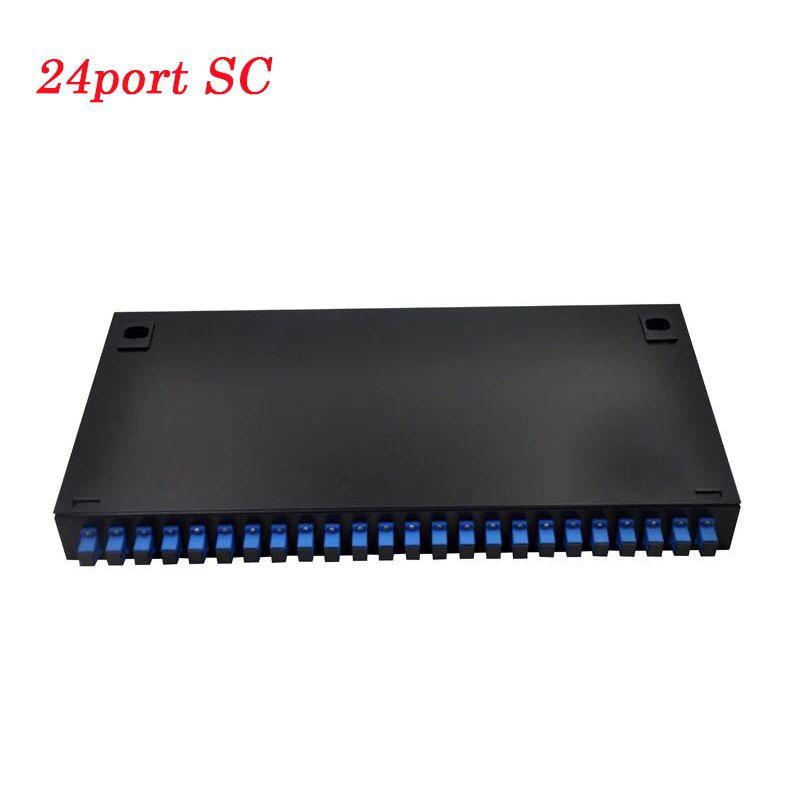 24 Ports Fiber Patch Panel With Sc Pigtail Adapter For Enhanced Connectivity Solutions