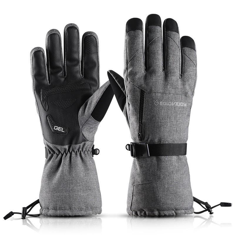 Both Male and Female Winter Ski Gloves Waterproof Ultralight Snowboard Gloves Motorcycle Biking Snow Keep Warm Windproof Glo Practical Use