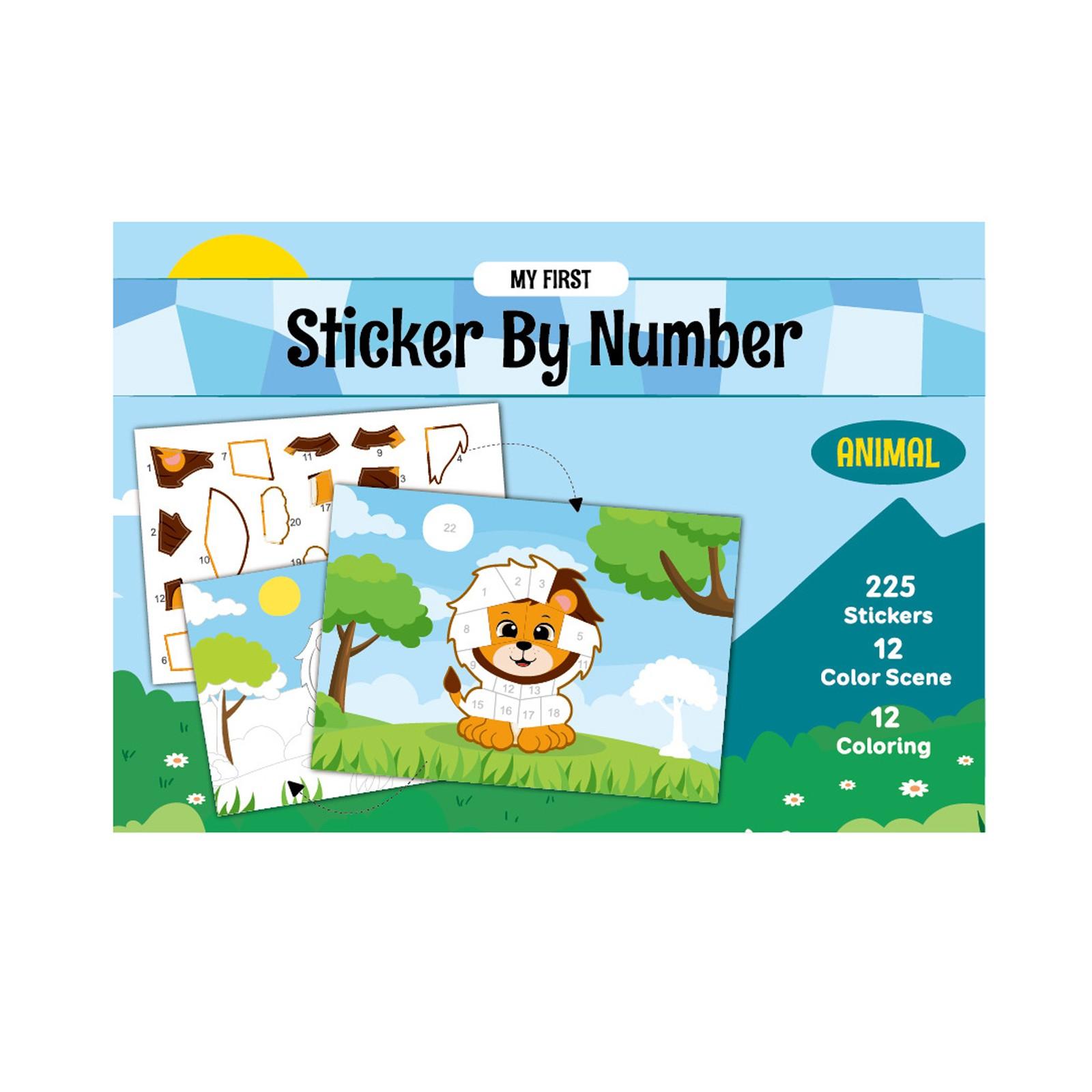 

Книга-головоломка «Животные» Наклейки для сопоставления животных — образовательная и обучающая деятельность для детей One Size