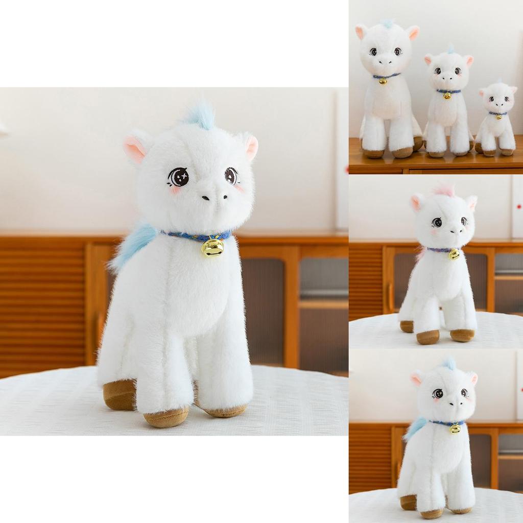 Soft Horse Doll With Pp Cotton Filling For Kids Birthday Present And Bedroom Decor