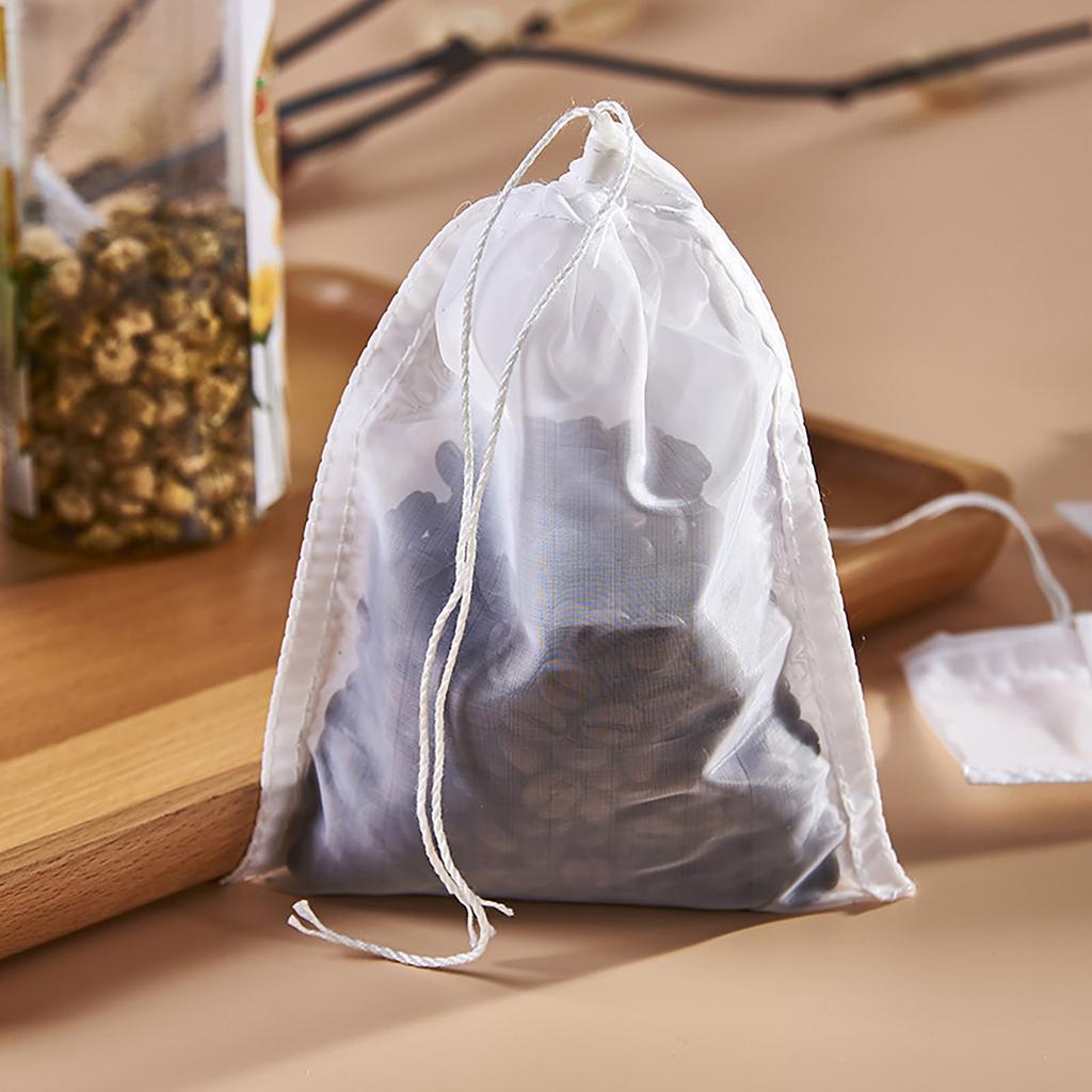 Soy Milk Wine Filter Bag Nut Milk Bag Tea Coffee Oil Yogurt Filter Net Mesh Reusable Nylon Filter Bags Food Strainers