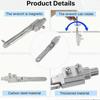 High-Hardness Zinc Zinc Alloy Steel Broken Pipe Screw Extractor Water Tap Extractor  Water Pipe Maintenance
