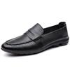 2025 Spring and Autumn New Loafers Men's Doudou Shoes Lazy One Pedal Sleeve Men's Shoes High-end Soft Sole Soft Leather 1618