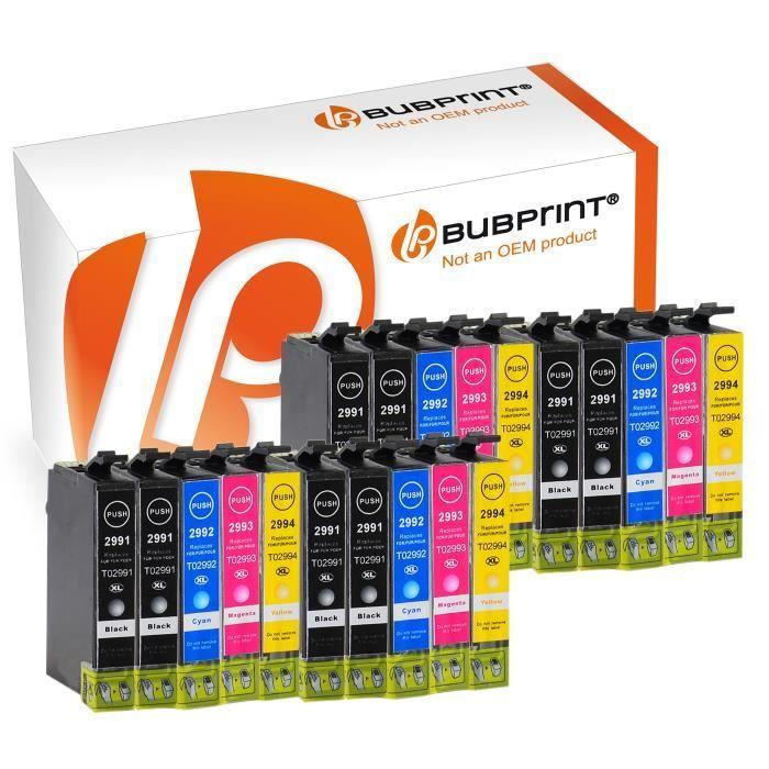 20 cartouches d'imprimante compatible pour Epson T2991-94 29XL