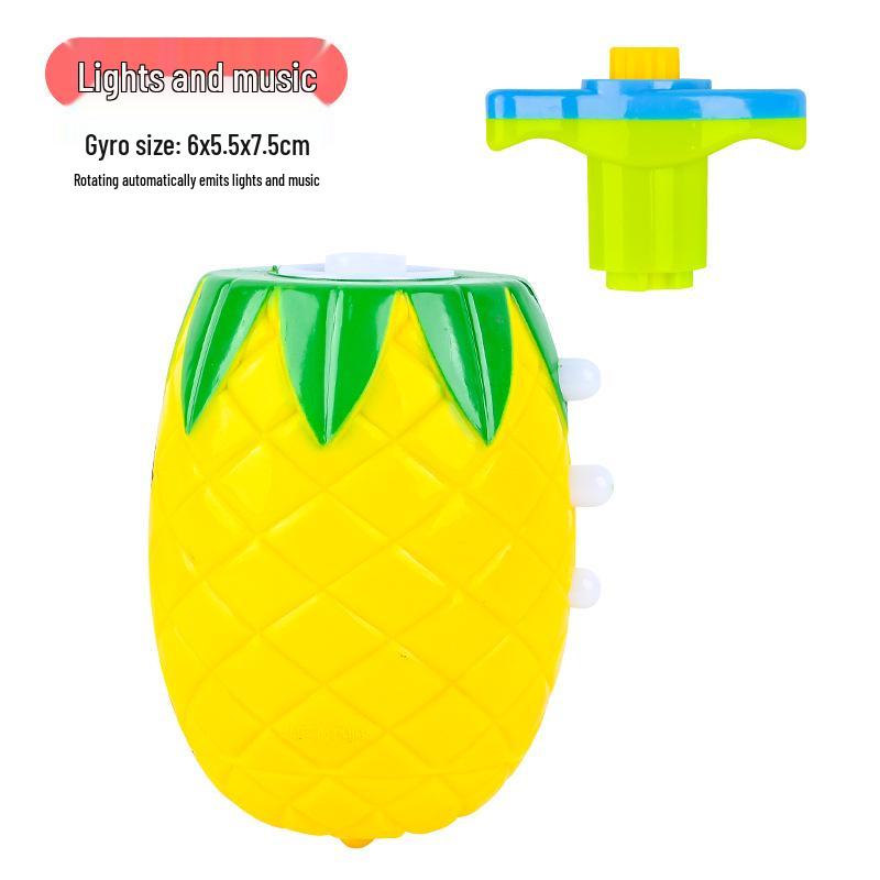 Children's Light-Up Musical Rotating Top Toy for Boys and Girls