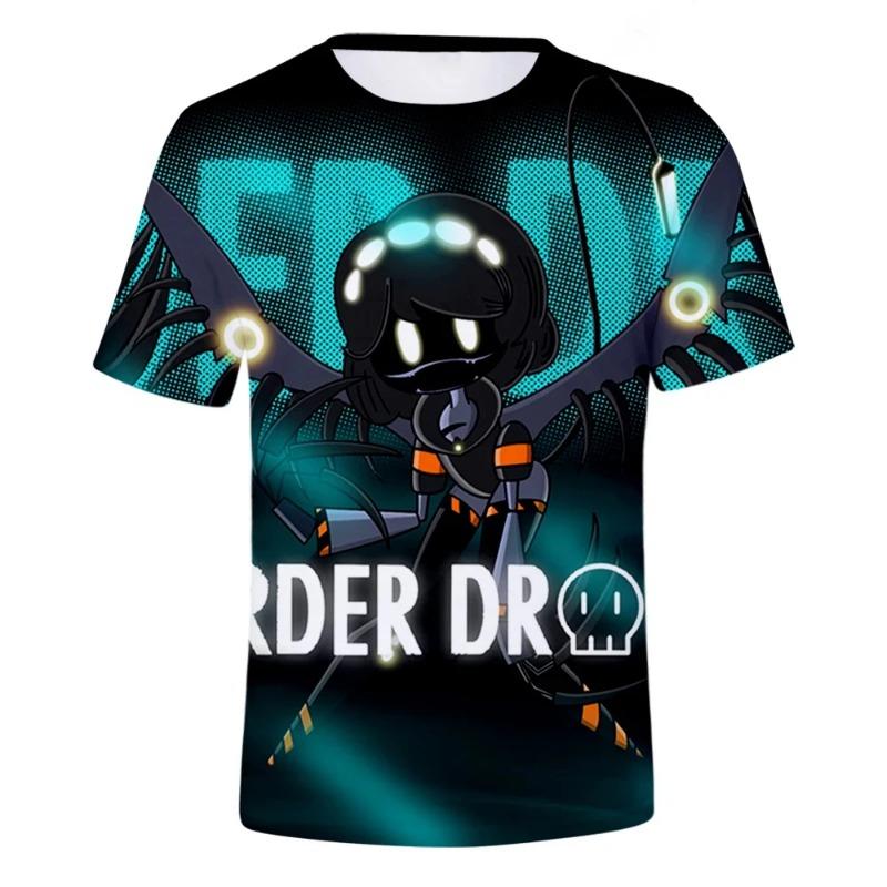 Anime T-Shirt 3D-gedruckte Streetwear Herrenmode Übergroße kurzärmelige Oberteilkleidung