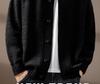 Men's High-End French Retro Cardigan Sweater: Winter Thick Knit Stand Collar Jacket