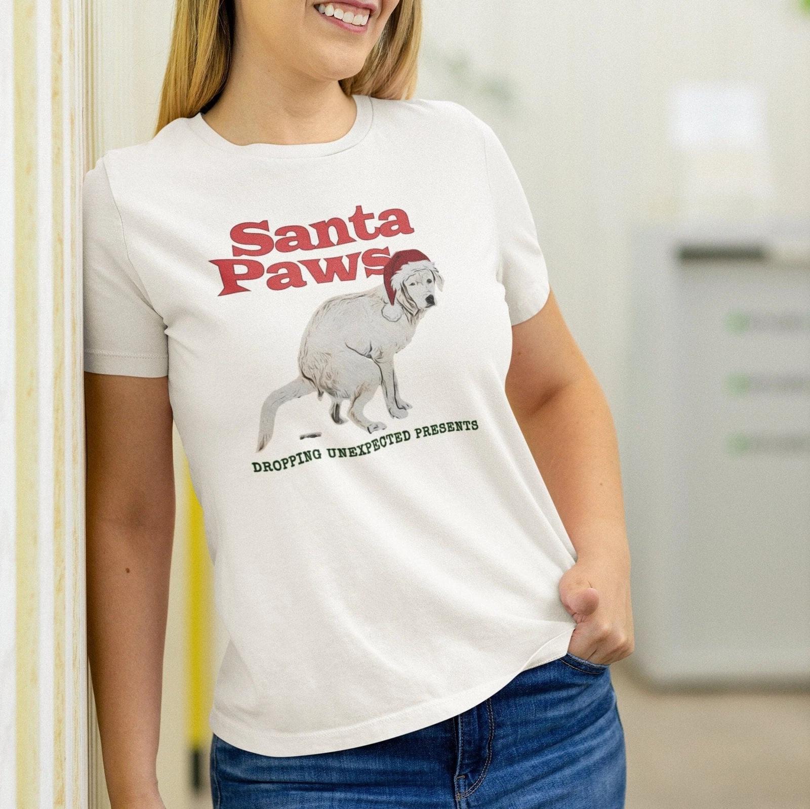 Christmas Dog Pooping Shirt, Labrador S