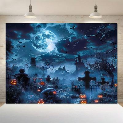 Mystisk Halloweenbakgrund: Passar för fester  födelsedagar  bröllop  fotobås  och mer!