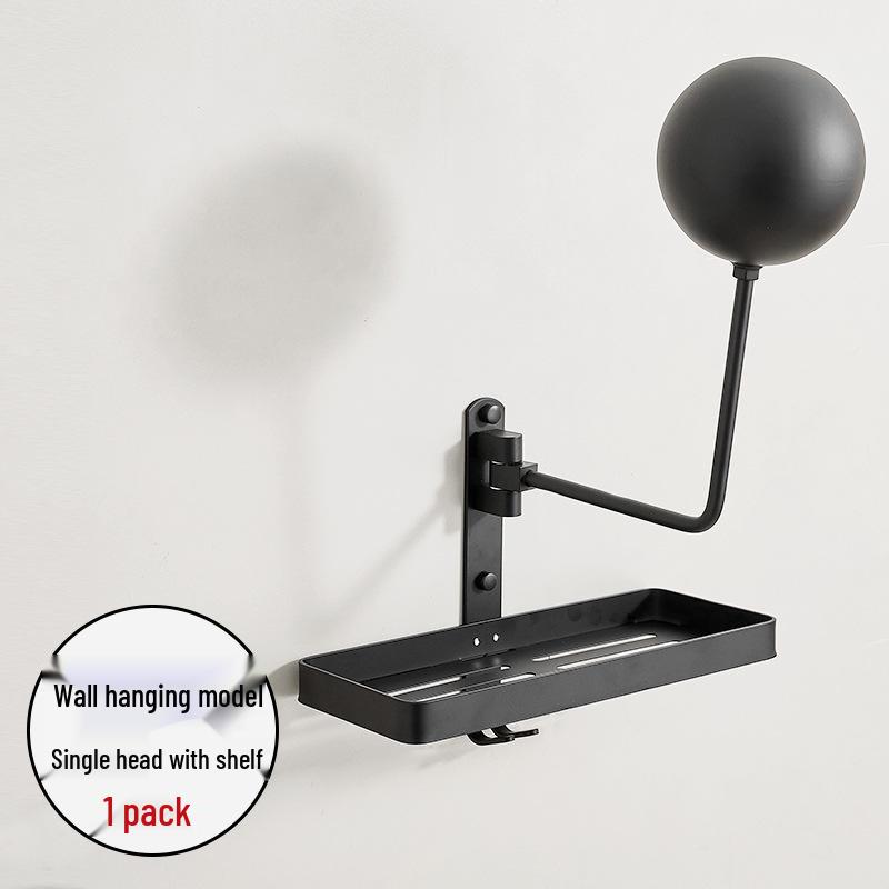 Punch-free Wall-mounted Helmet & Hat Storage Rack for Various Holders