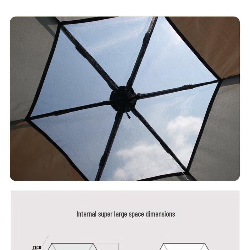 KarLot Outdoor Hexagonal Camping Tent
