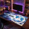 Erling Haaland Custom Large Mouse Pad, Personalized Name Text Print, Football Logo Non‑Slip Desk Mat Gaming Gift