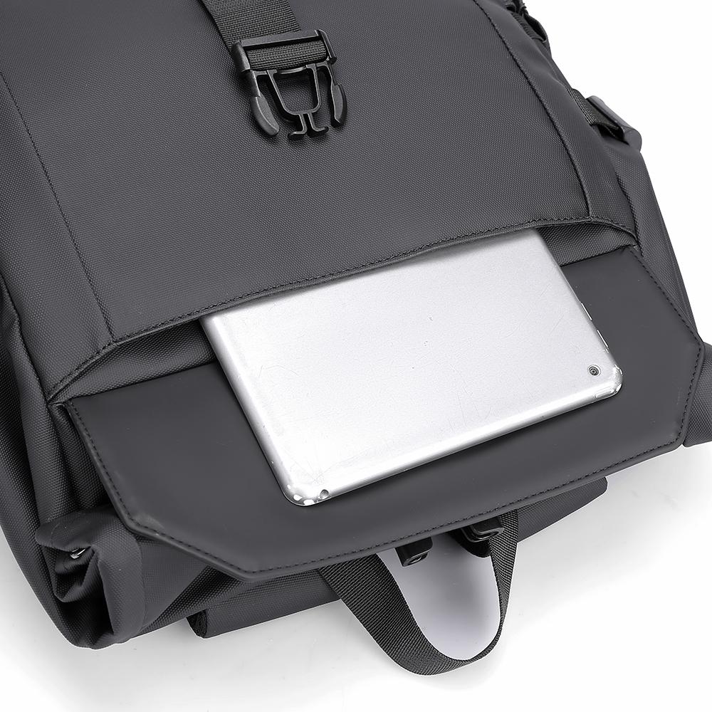 Men's Backpack Contrast Backpack Travel Bag