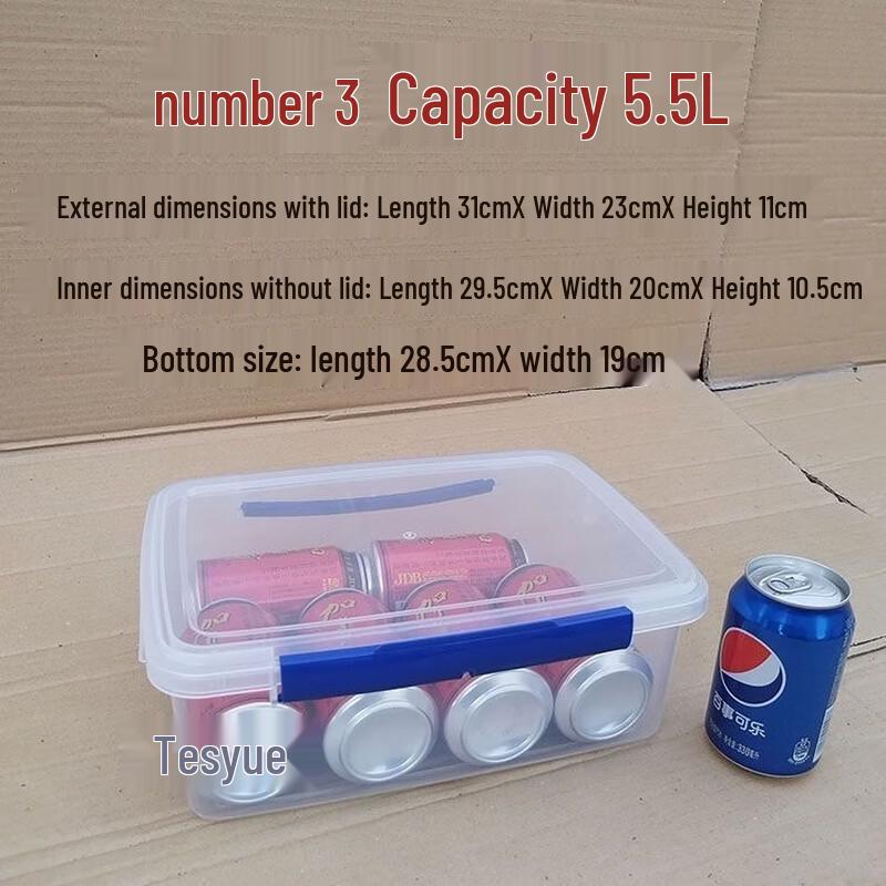 Commercial Food Storage Container with Lid