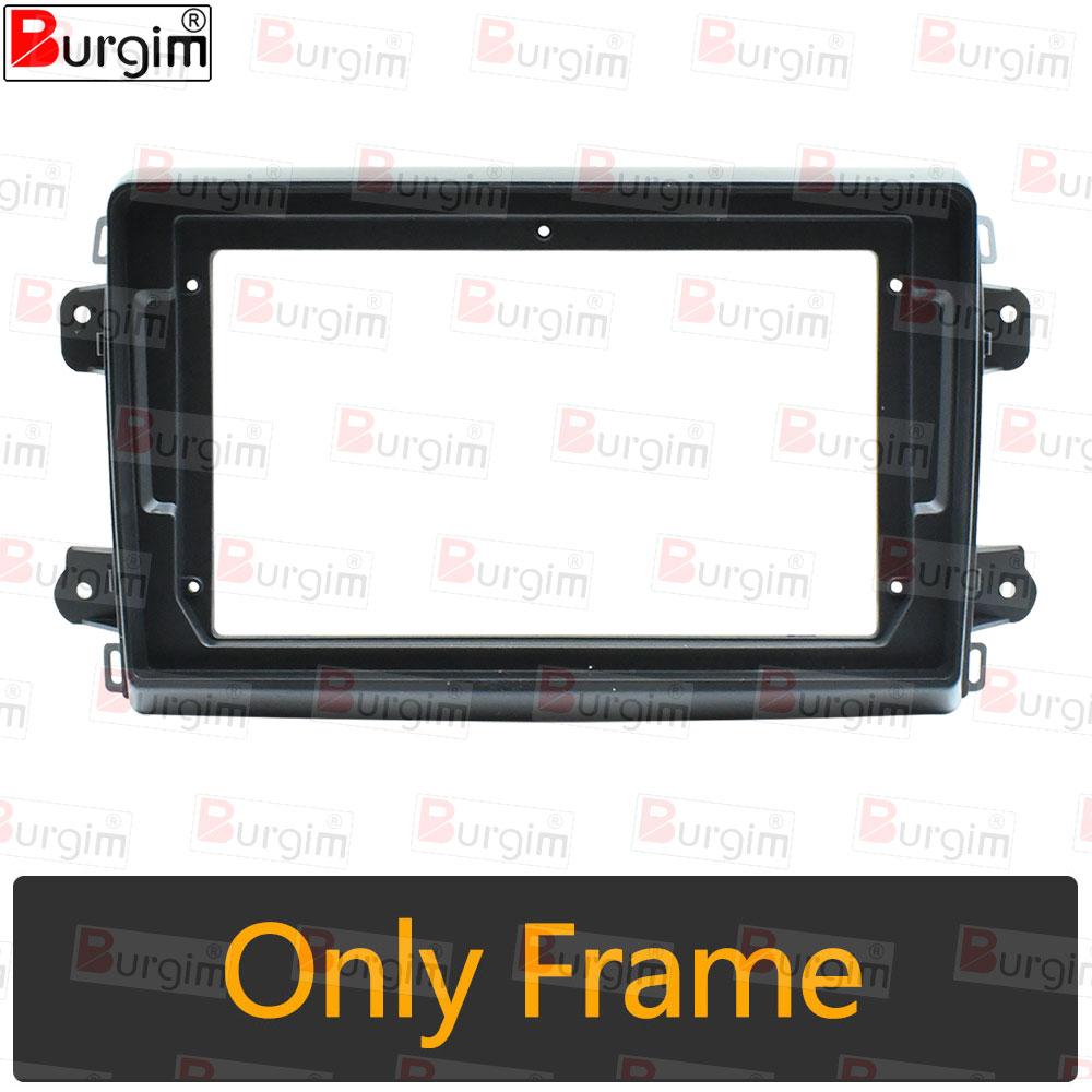 

Car Radio Fascias Frame For Fiat Ducato Peugeot Boxer -2024 9 inch 2DIN Stereo Panel 16PIN Harness Wire Canbus Box Decoder Only frame