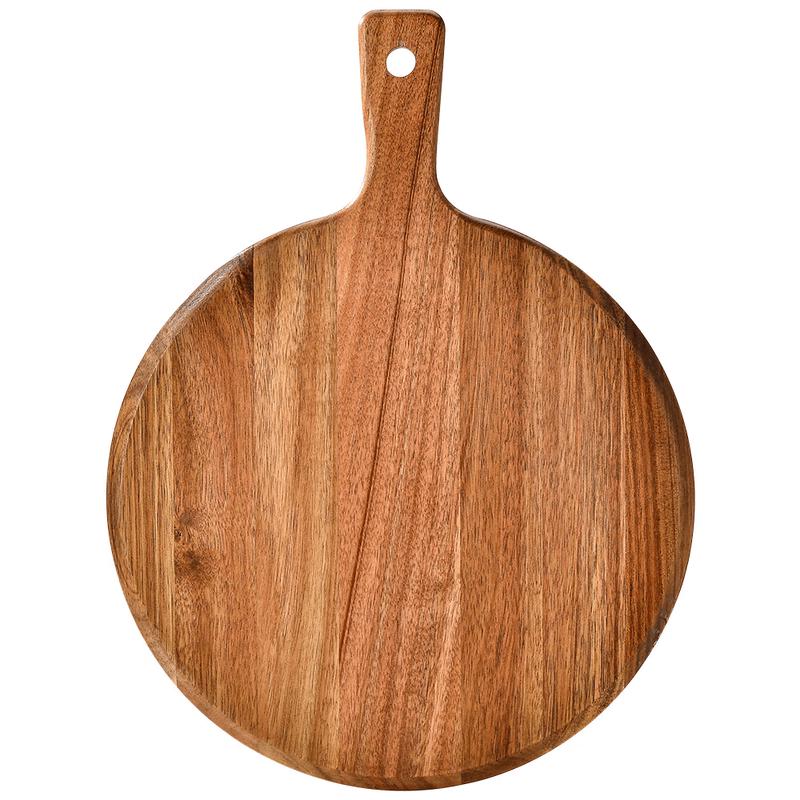

Wooden Pizza Serving Board with Handle