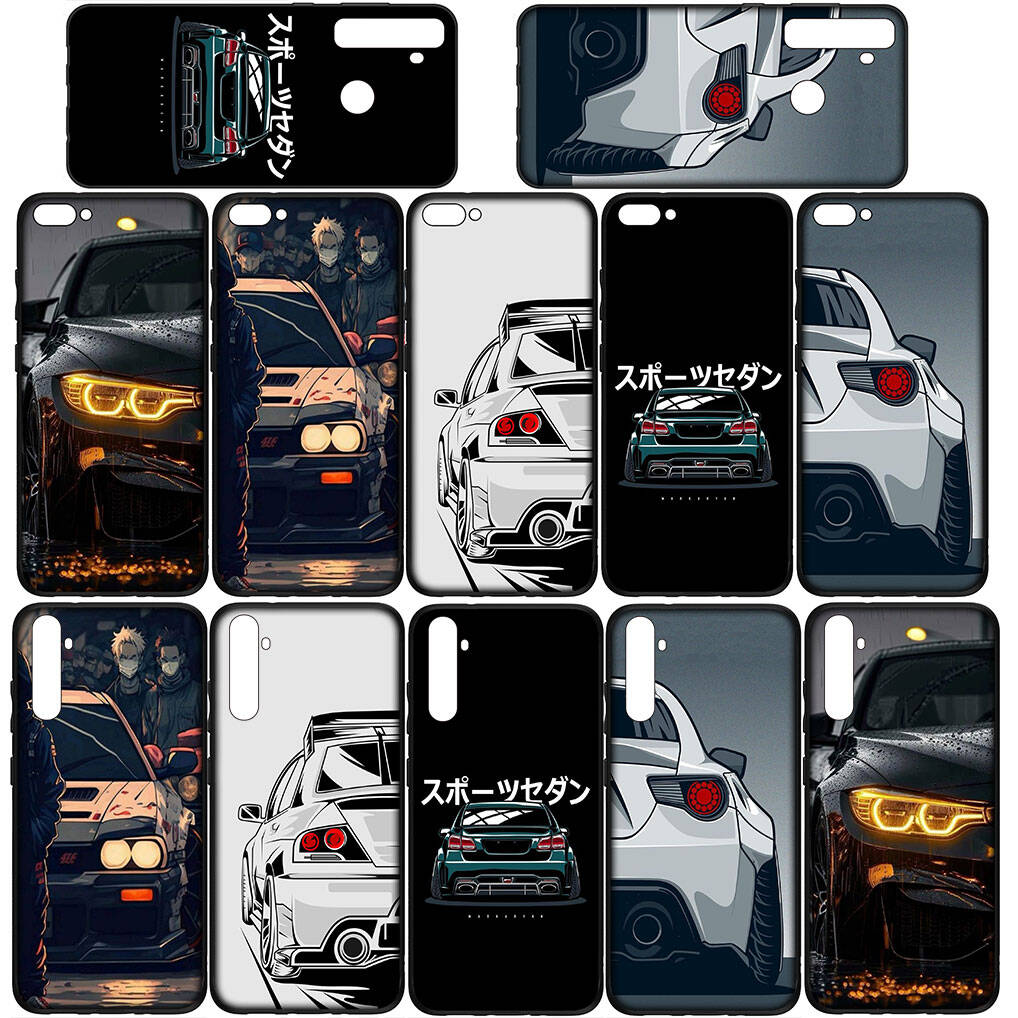 For Motorola Moto Edge 70 60 50 G54 G86 Samsung Galaxy S25 iPhone 17 16 15 Xiaomi Redmi Note 14 13 Pro Max Phone Case Supercar Anime Super Car Cover