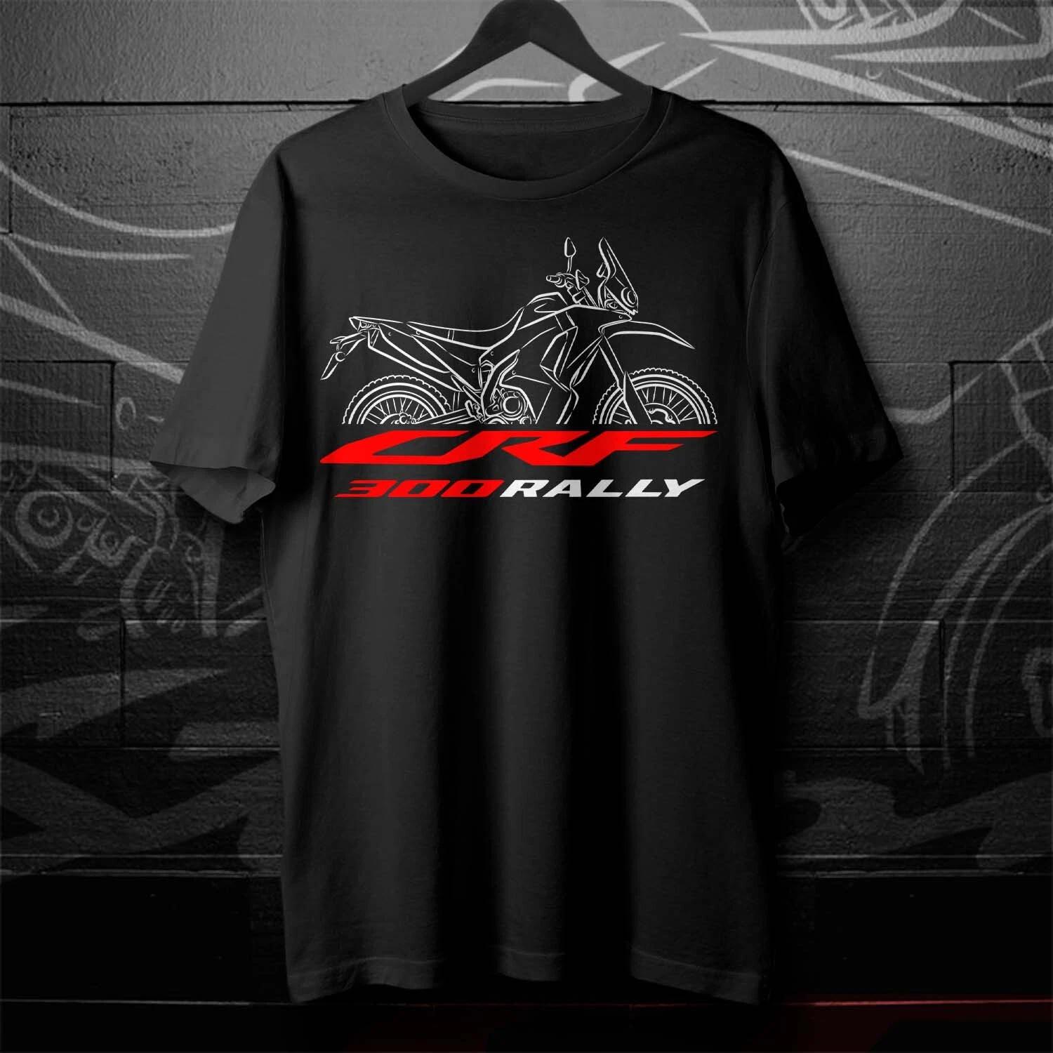 Men s and Women s T-shirts Honda CRF300 Rally Motorcycle S