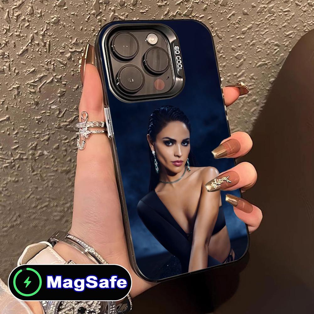

Fashion Eiza Gonzalez Translucent MagSafe Mobile Phone Case for iPhone 17 16 15 14 13 12 11 Air Pro Max Plus Colorful Cover iPhone 11