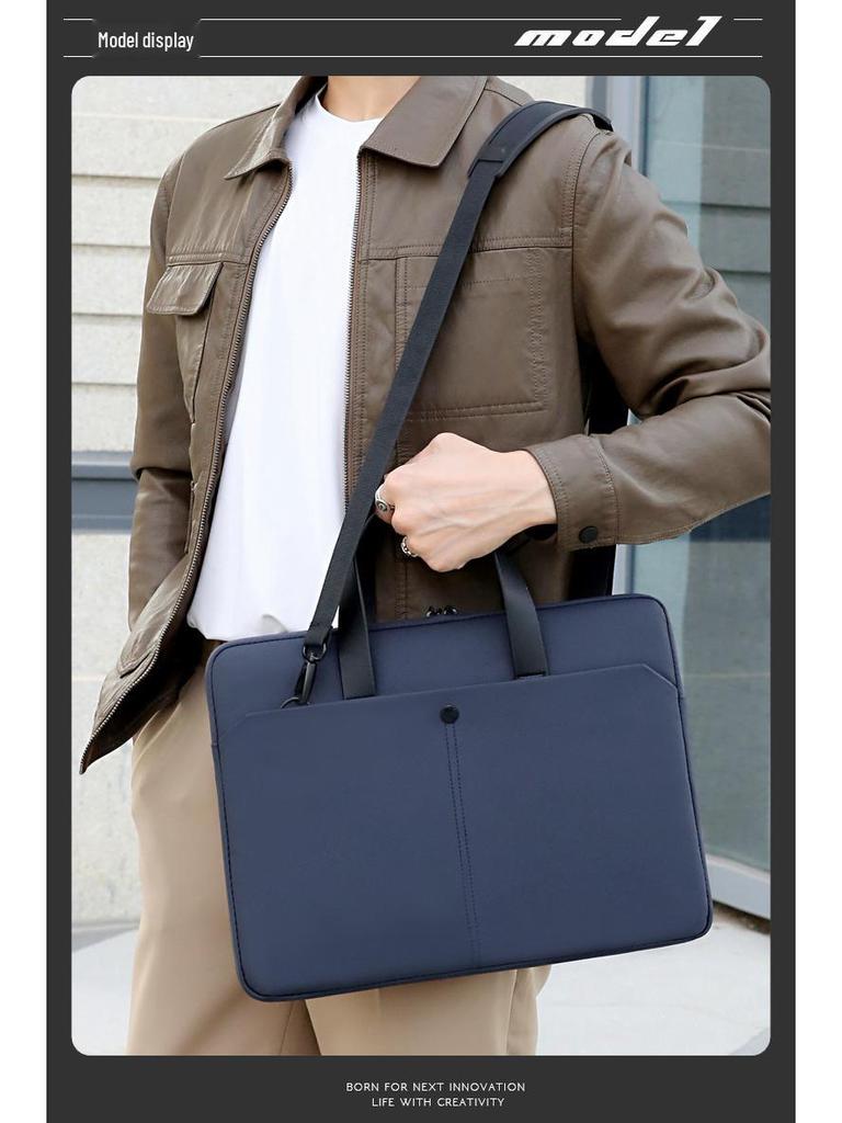 2025 Fashion Men's & Women's Lightweight Water-Repellent Briefcase Backpack with Large Capacity