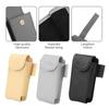Car-styling Storage Holder Leather Sun Visor Point Pocket Sunshade Bag Organizer Bag IC Card Holder