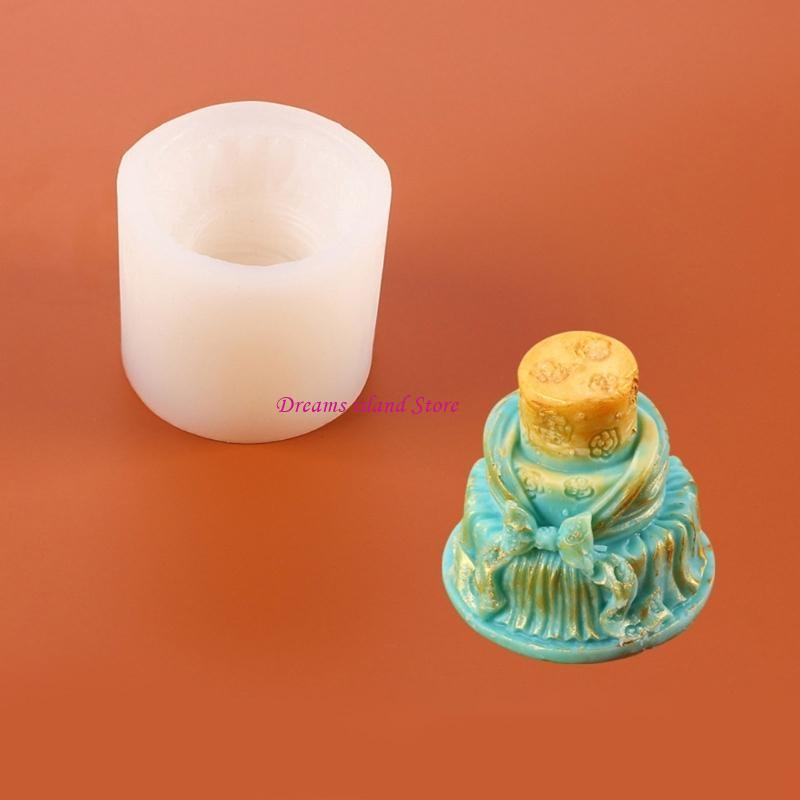 Silicone Fondant Mould Candy Mold Cake Shaped DIY Reusable Moulds Baking Tools HX6C