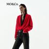 MO&Co. V-Neck Cashmere Blend Sweater