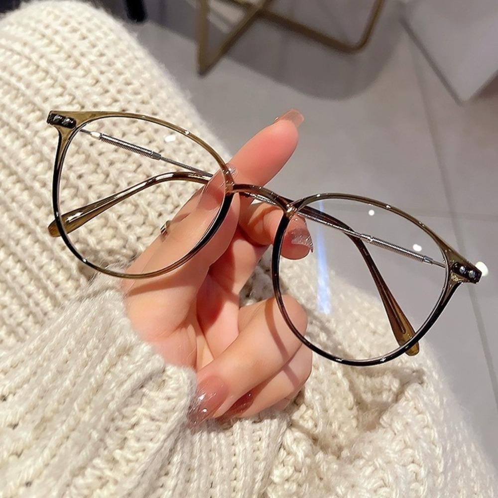 

Fashion Women Myopia Glasses -50 to -300 Anti Radiation Anti Blue Light Computer Glasses with Grade -3.00